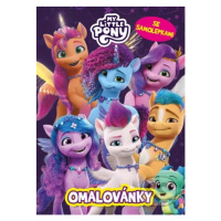 My Little Pony: Moje omalovánky se samolepkami - kniha z kategorie Omalovánky