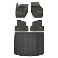 Set 77 Gumové autokoberce a rohož Volvo V40 2 od 2012-2019 g