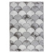 Šedý/ve stříbrné barvě koberec 170x120 cm Craft - Think Rugs