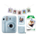 Fujifilm Instax Mini 12 Blue + Mini 12 ACC kit + 2x10 film