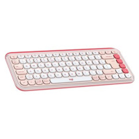 Logitech Pop Icon Keyboard, Rose - US INTL