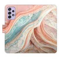 iSaprio flip pouzdro Colour Marble pro Samsung Galaxy A52 / A52 5G / A52s