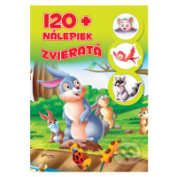 Zvieratá + 120 nálepiek - kniha z kategorie Samolepky