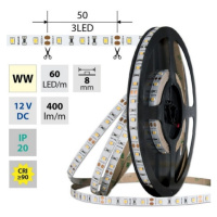 LED pásek McLED 12V teplá bílá CRI90 š=8mm IP20 4,8W/m 60LED/m SMD2835 ML-121.831.60.2