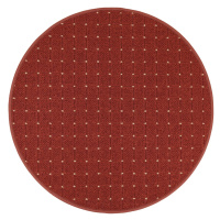 Condor Carpets Kusový koberec Udinese terra kruh - 100x100 (průměr) kruh cm