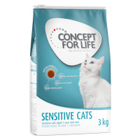 Concept for Life Sensitive Cats - Vylepšená receptura! - 3 kg