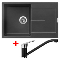 Sinks ULTIMA 790 Metalblack + Pronto GR