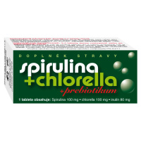 NATURVITA Spirulina + Chlorella + Prebiotikum 90 tablet