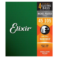 Elixir 4 strings NANOWEB Long .045 - .105