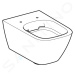 GEBERIT Smyle Square Závěsné WC, Rimfree, bílá 500.208.01.1