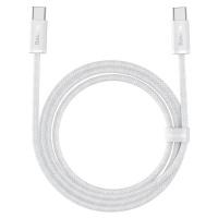 Baseus Dynamic kabel USB-C na USB-C, 100 W, 1 m (bílý)