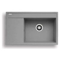 Casarredo Pyragranitový dřez CAMEA 1B 1D RH (79x50) grey