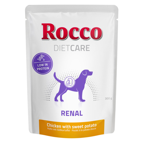 Rocco Diet Care Renal kuřecí s batáty 300g - kapsička 24 x 300 g