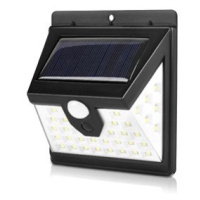 Alum Solární osvětlení 40 LED se senzorem pohybu