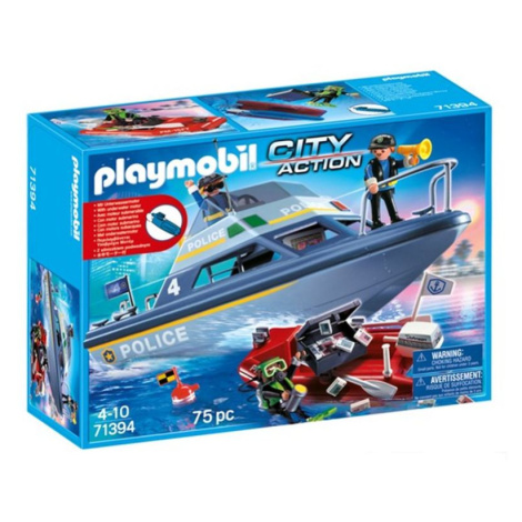 Playmobil 71394 policejní člun