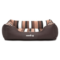 Pelíšek pro psa Reedog Comfy Brown & Stripes - XL