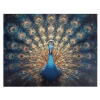 Epee Wooden puzzle Charming peacock A3