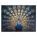 Epee Wooden puzzle Charming peacock A3