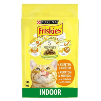 Friskies Indoor pro kočky chované v bytě s kuřetem a zeleninou 10 kg