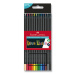 Pastelky Faber-Castell Black Edition - 12 barev