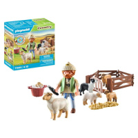 Playmobil 71444  mladý pastýř s ovečkami