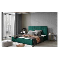 Artelta Manželská postel AUDREY | 160 x 200 cm Barva: Zelená / Kronos 19