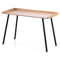 Pracovní stůl s deskou v dubovém dekoru 52x115 cm Missa – Homede