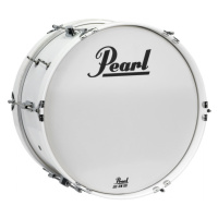 Pearl MJB1808/CXN33 Junior Marching Series Bass Drum 18”x8” - Pure White