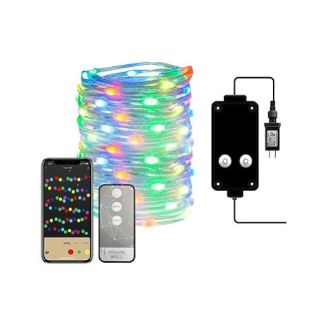 IMMAX NEO LITE Smart vánoční LED osvětlení - řetěz 16m, RGB, WiFi, TUYA