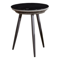 Bello Giardino Zahradní stolek BREVE 51 cm černo-šedý