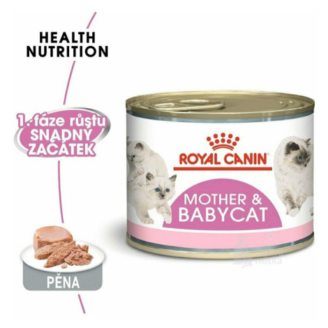 Royal Canin Feline Babycat 195g konzerva + Množstevní sleva sleva 15%
