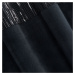 Dekorační vzorovaný velvet závěs s kroužky JASAN černá/černá 140x250 cm (cena za 1 kus) MyBestHo