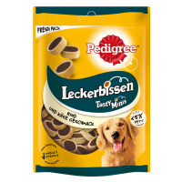 Pedigree Leckerbissen žvýkací pamlsky - Výhodné balení: Sýr & Hovězí kroužky 6 x 140 g