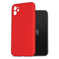 AlzaGuard Matte TPU Case pro iPhone 11 červený