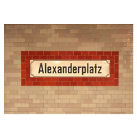 Umělecká fotografie Berlin U-Bahn Subway Station, Sallyrango, (40 x 26.7 cm)