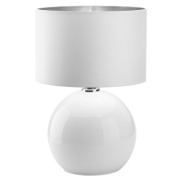 Stolní lampa PALLA 1xE27/15W/230V bílá