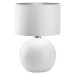 Stolní lampa PALLA 1xE27/15W/230V bílá