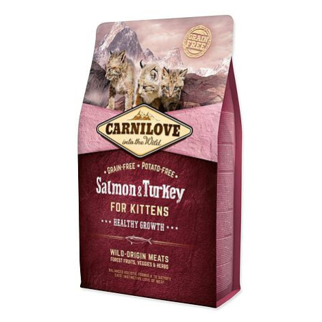 CARNILOVE Salmon and Turkey Kittens Healthy Growth 2 kg