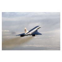 Umělecká fotografie Concorde in flight, (40 x 26.7 cm)