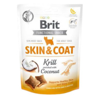 BRIT Dog Functional Snack Skin and Coat Krill 150 g