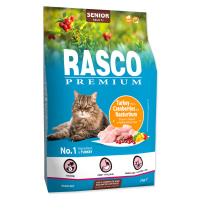 RASCO Premium Cat Kibbles Senior, Turkey, Cranberries, Nasturtium 2 kg