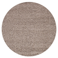 Ayyildiz koberce Kusový koberec Dream Shaggy 4000 beige kruh Rozměry koberců: 120x120 (průměr) k