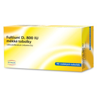 Fultium D3 800 IU 90 měkkých tobolek