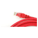UTP kabel rovný kat.6 (PC-HUB) - 2m, červená - sp6utp020R