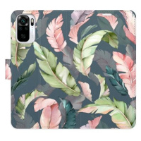 iSaprio flip pouzdro Flower Pattern 09 pro Xiaomi Redmi Note 10 / Note 10S