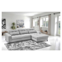 Livetastic ROHOVÁ SEDAČKA, textil, světle šedá