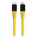 Kabel Tactical Fat Man Cable USB-C/Lightning 1m, žlutá