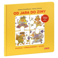 Od jara do zimy - Puzzle, básničky, omalovánky, kvízy