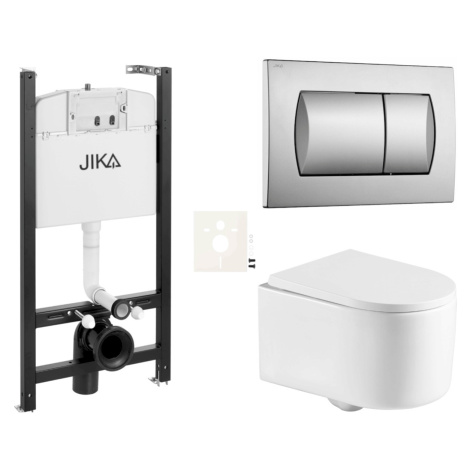 Závěsný wc set do lehkých stěn / předstěnová SAT SIKOJSREX72CRM