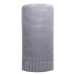 Bambusová pletená deka NEW BABY 100x80 cm šedá